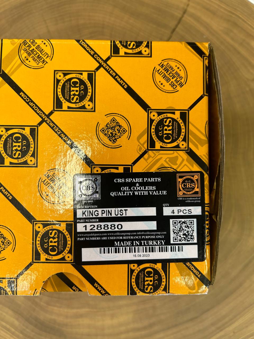Шкворень верхний CRS SPARE PARTS 128880